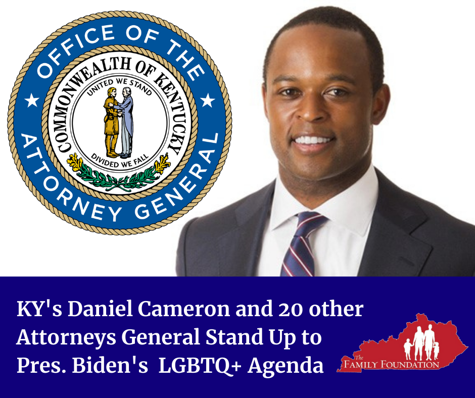 AGs Stand up to LGBTQ+ Agenda (corrected)