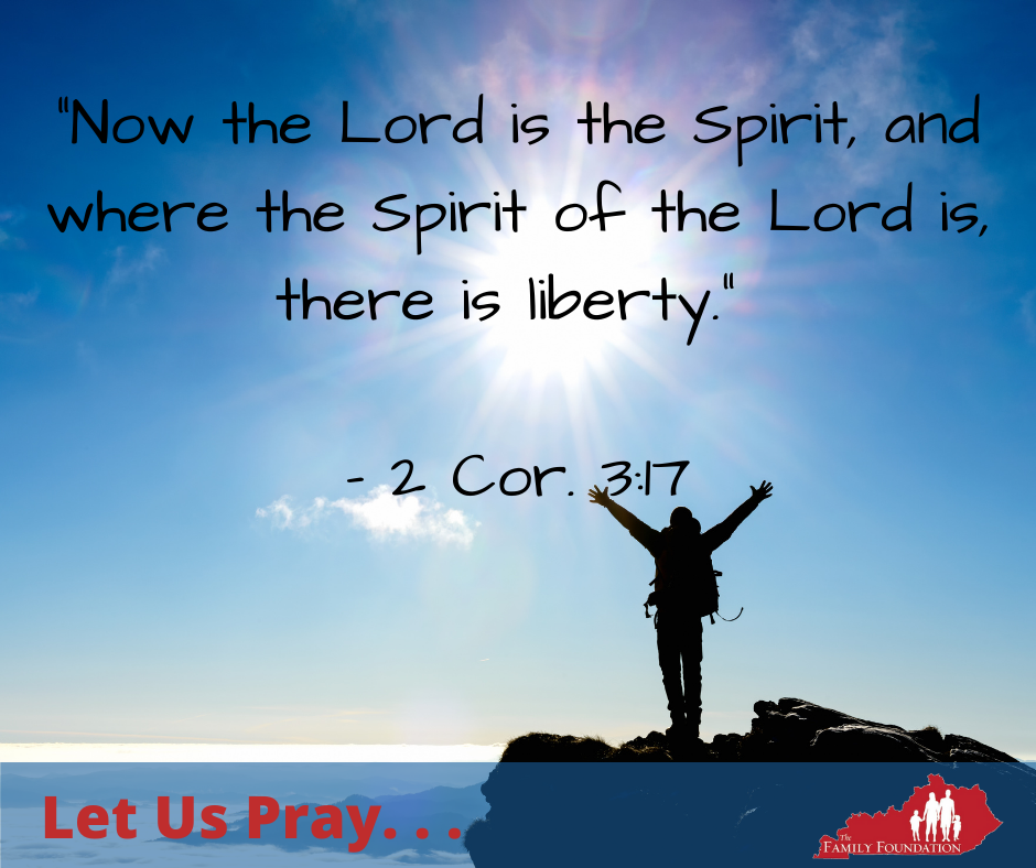 Let Us Pray - 2 Cor 317