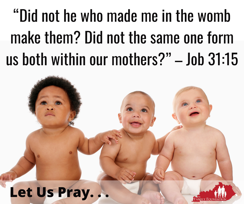 Let Us Pray - Job 3115