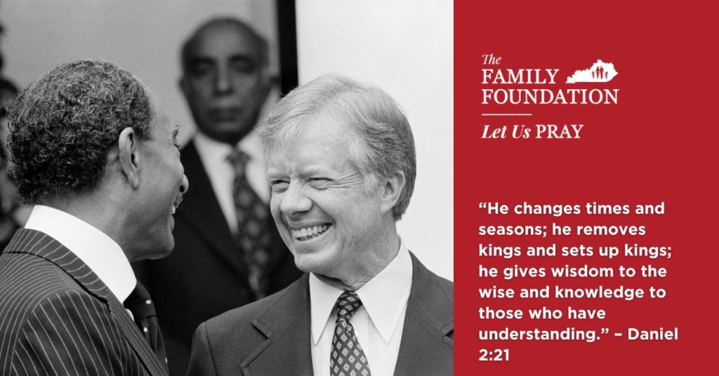 Let Us Pray President Jimmy Carter Dies at Age 100 The Family
